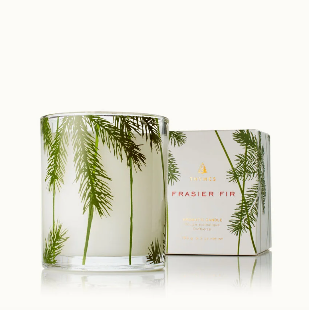 Thymes Frasier Fir Pine Needle 6.5oz Poured Candle